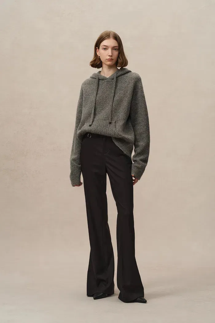 Chance Flared Suit Trousers in Fine Wool sold by Fabrique product image thumbnail 2