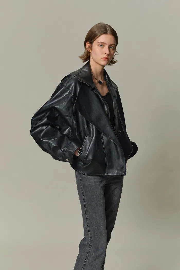 Jany Biker Jacket in Vegan Leather sold by Fabrique product image thumbnail 2