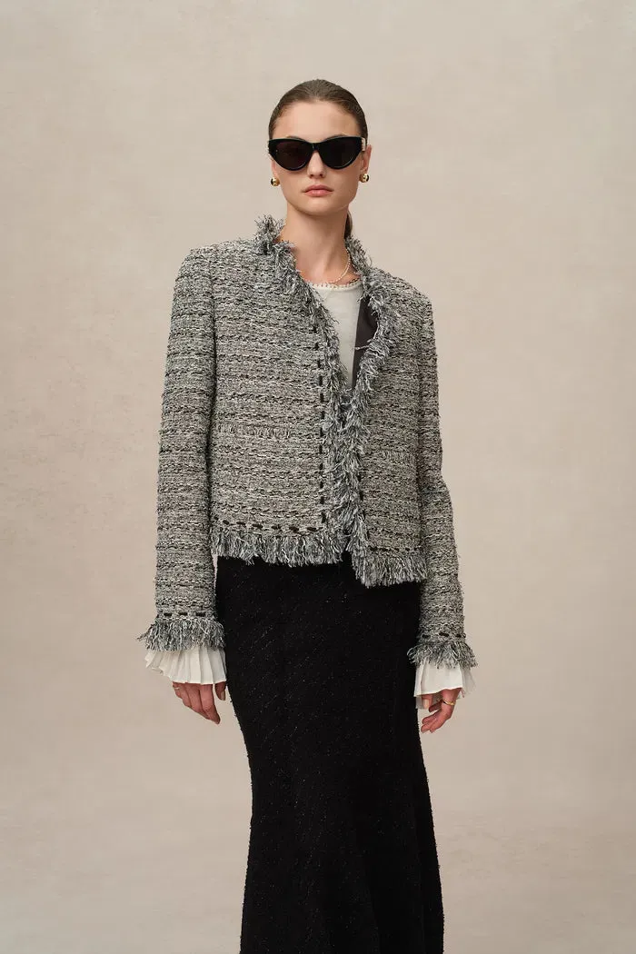 Marcela Coat in Coarse Wool Tweed sold by Fabrique product image thumbnail 2