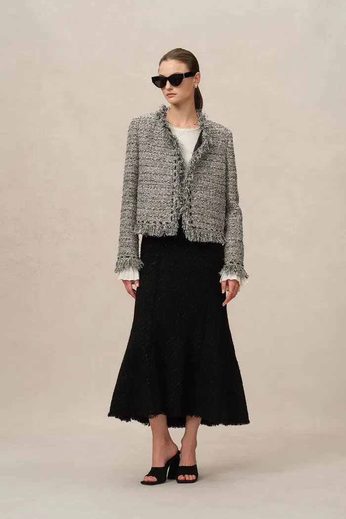 Marcela Coat in Coarse Wool Tweed sold by Fabrique product image thumbnail 3