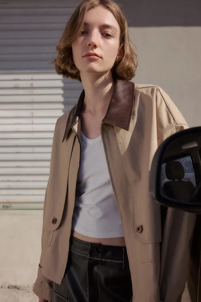 Dnipro Lightweight Utility Jacket in Cotton Twill sold by Fabrique product image thumbnail 4