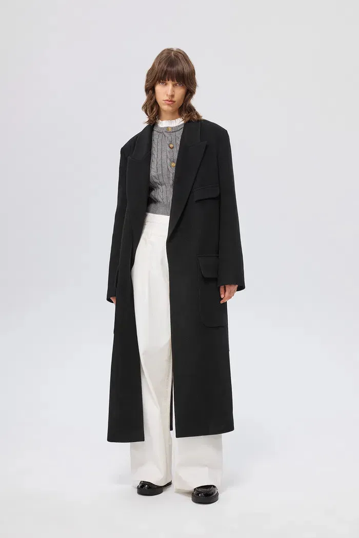 Stanley Robe Coat in Wool-Alpaca Blend sold by Fabrique product image thumbnail 2