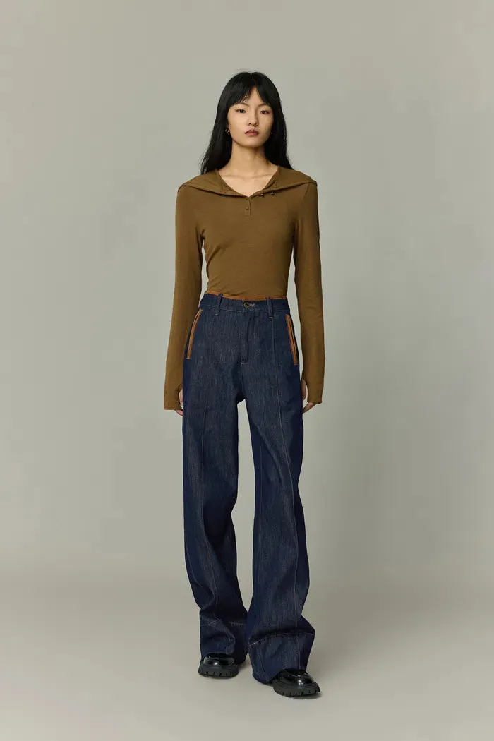 Liberty Two-Tone Jeans in Cotton Denim sold by Fabrique product image thumbnail 2