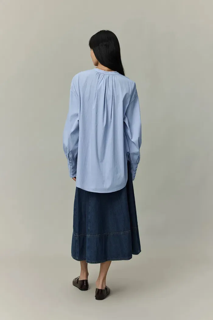 Lila Laidback French Shirt in Tencel-Cotton sold by Fabrique product image thumbnail 4