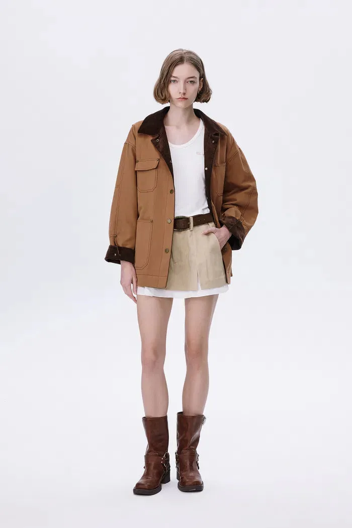 Shirley Quilted Jacket in Cotton Corduroy sold by Fabrique product image thumbnail 5