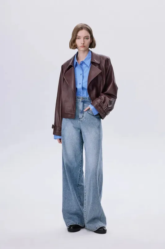 Fred Short Jacket in Eco Leather sold by Fabrique