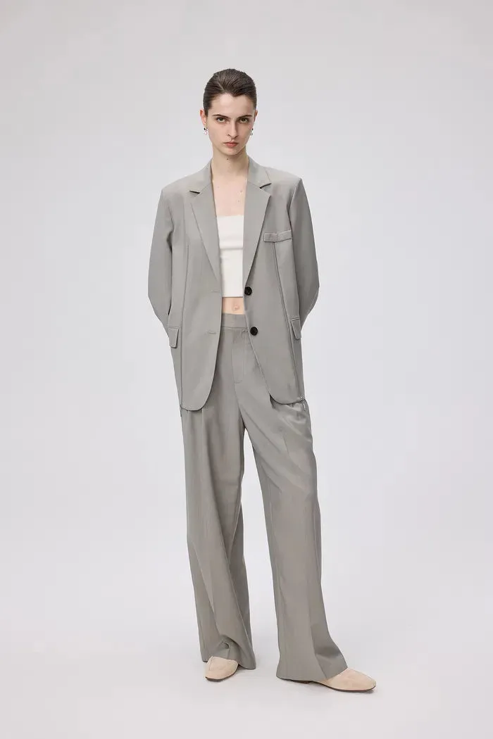 Bug Wide Leg Pants in Worsted Wool Blend sold by Fabrique product image thumbnail 2