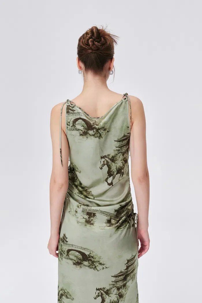 Calista Flora Print Dress sold by Fabrique product image thumbnail 5