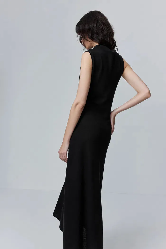 Eunice Pleated Dress in Wool Blend sold by Fabrique product image thumbnail 2