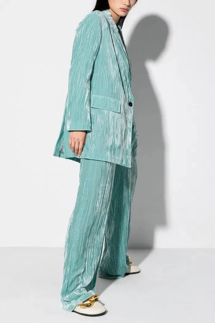 Dark Night Blazer in Silk Velvet sold by Fabrique product image thumbnail 4