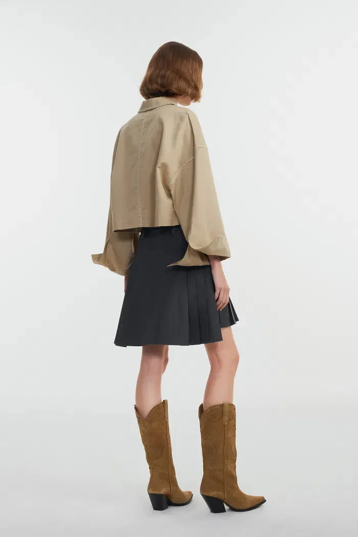 Louise Handcrafted Jacket in Cotton Blend sold by Fabrique product image thumbnail 4