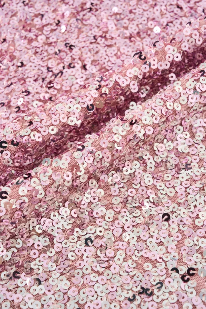 Electra Hand Finished Ombre Midi Skirt in Full Sequin Embroidery sold by Fabrique product image thumbnail 5