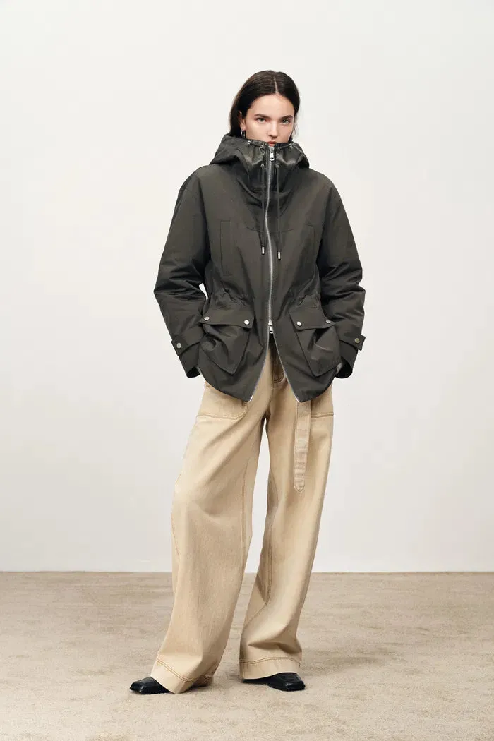 Iona Down Jacket in Triple-Protection Cotton Blend sold by Fabrique product image thumbnail 3