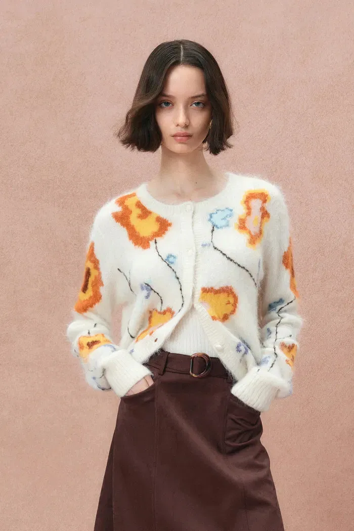 Kambi Knit Cardigan in Alpaca Merino Knit sold by Fabrique product image thumbnail 2