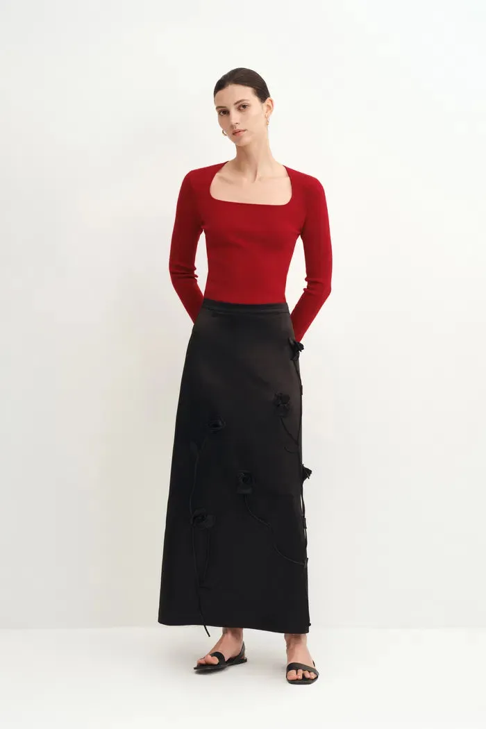 Etro Square Neck Sweater in Merino Wool Knit sold by Fabrique product image thumbnail 3