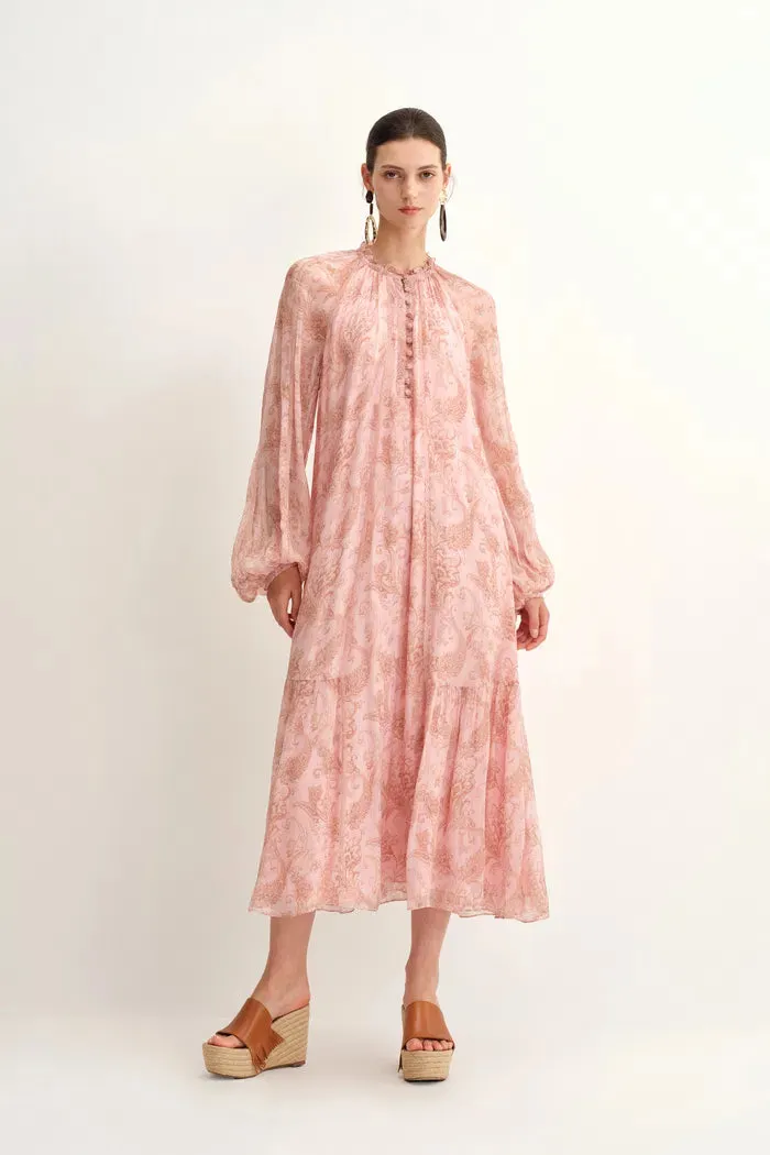 Amelia Floral Long Sleeve Dress sold by Fabrique product image thumbnail 5