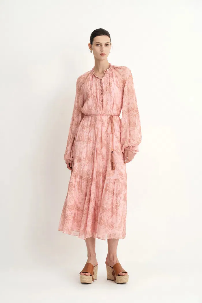 Amelia Floral Long Sleeve Dress sold by Fabrique product image thumbnail 3