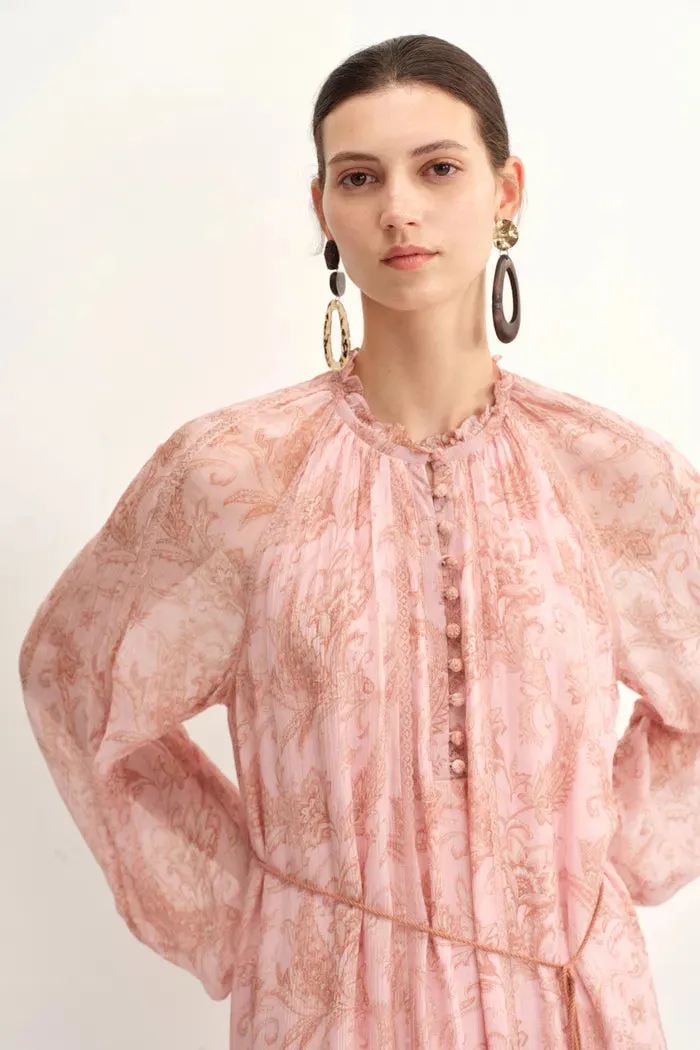 Amelia Floral Long Sleeve Dress sold by Fabrique product image thumbnail 4