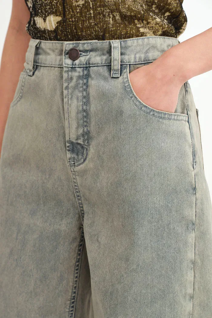 Thalia Devoré Jeans in Composite Denim sold by Fabrique product image thumbnail 4