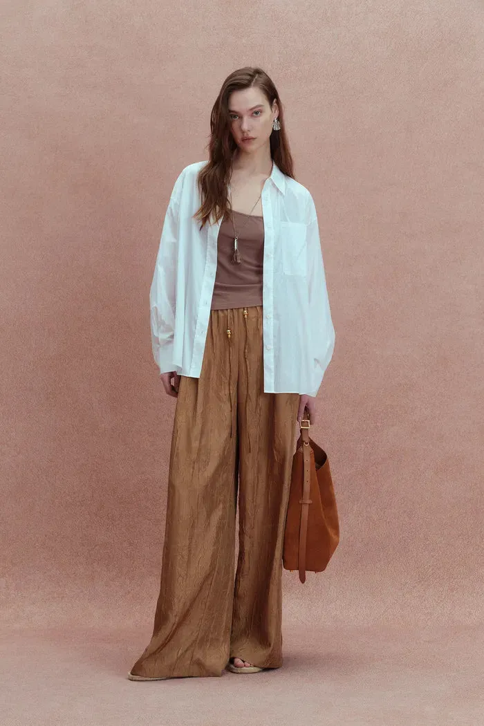 Anja Oversized Shirt in UPF50+ Sun Protection Fabric sold by Fabrique