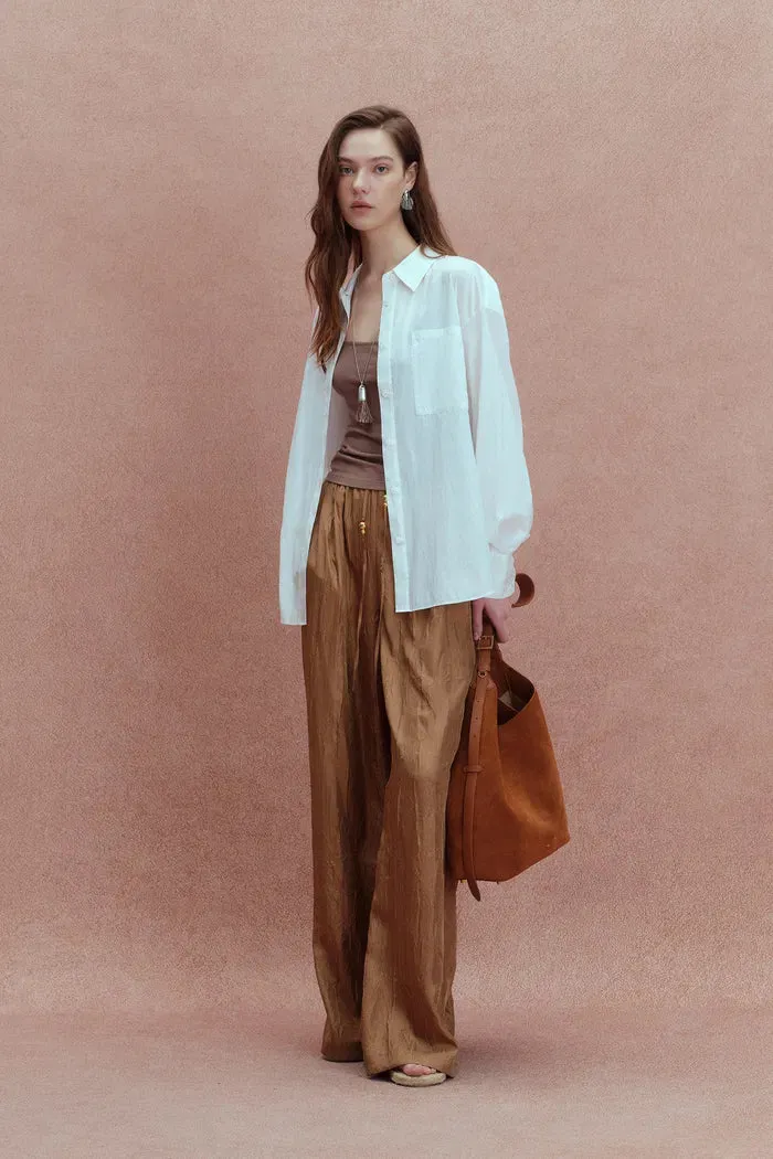 Anja Oversized Shirt in UPF50+ Sun Protection Fabric sold by Fabrique product image thumbnail 5