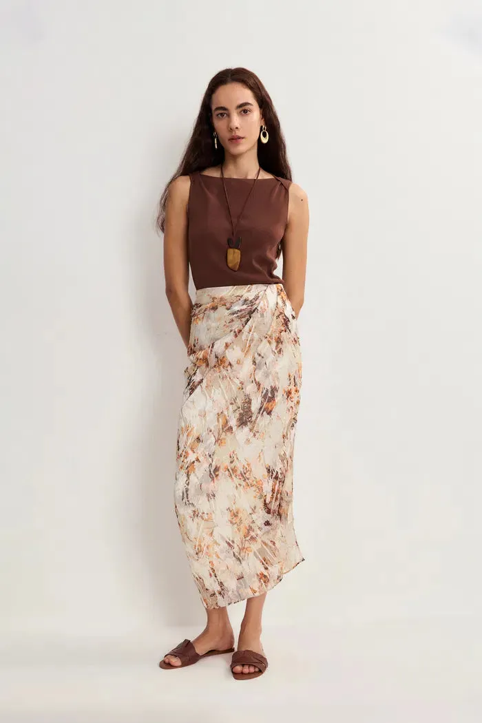 Quinn Vest Top in Summer Acetate Knit sold by Fabrique product image thumbnail 4