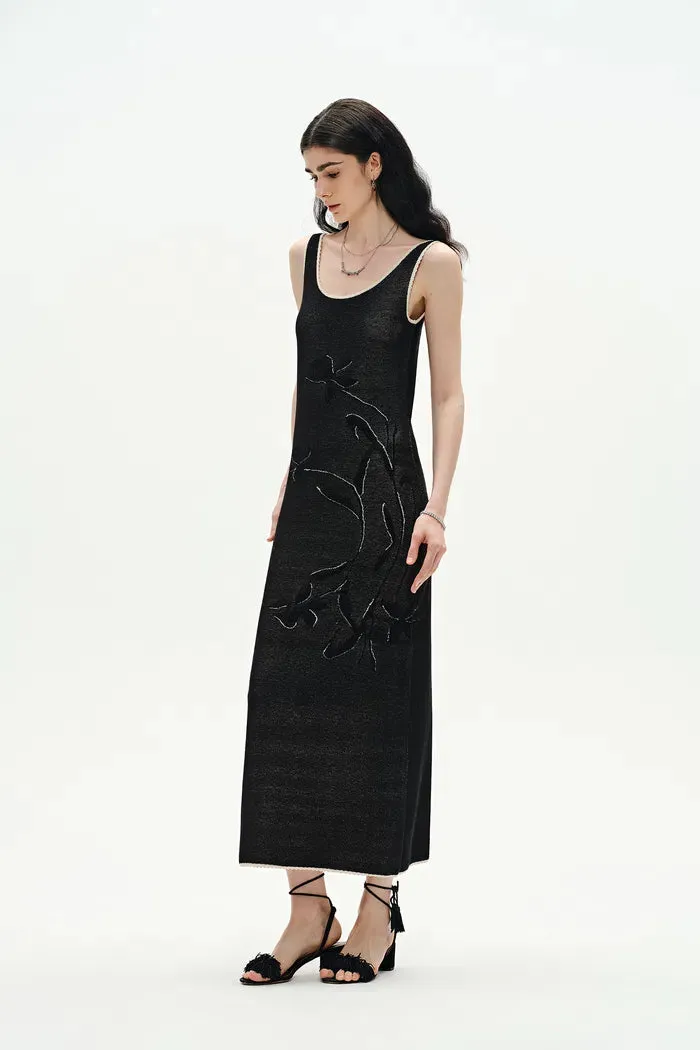 Nora Maxi Dress in Cotton Blend Knit sold by Fabrique product image thumbnail 3