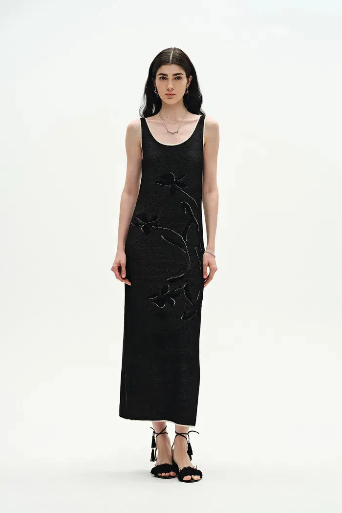 Nora Maxi Dress in Cotton Blend Knit sold by Fabrique product image thumbnail 5