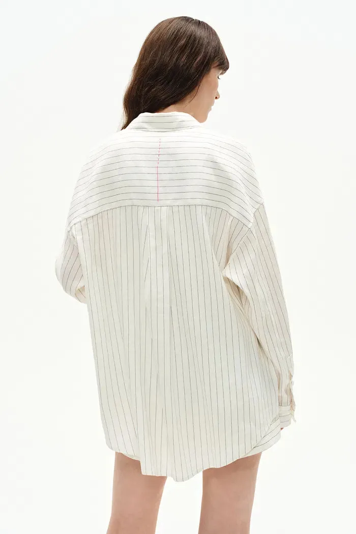 Blakeney Striped Shirt Suit in Linen Blend sold by Fabrique product image thumbnail 4