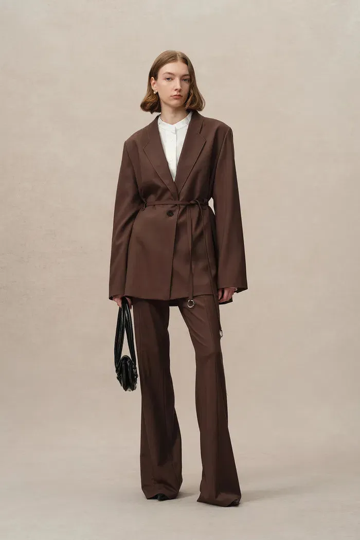Carol Belted Blazer in Fine Wool sold by Fabrique product image thumbnail 3