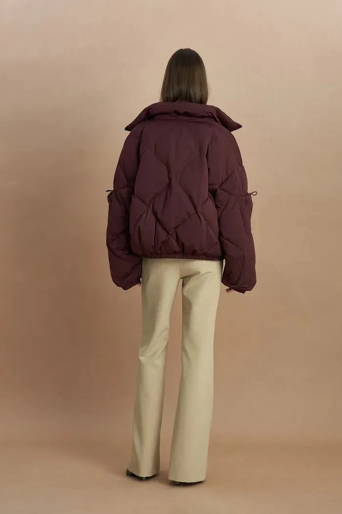 Aurland Water-Repellent Short Quilted Down Jacket in High-Density Fabric sold by Fabrique product image thumbnail 5