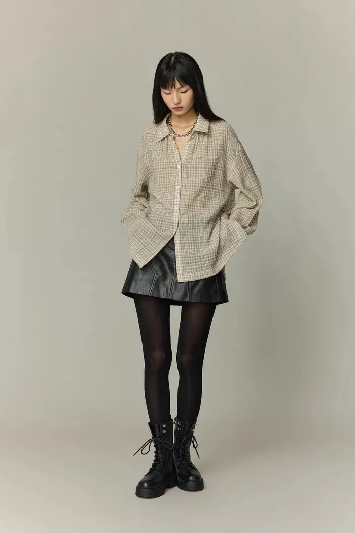 Ivy Plaid Shirt in Wool sold by Fabrique product image thumbnail 3