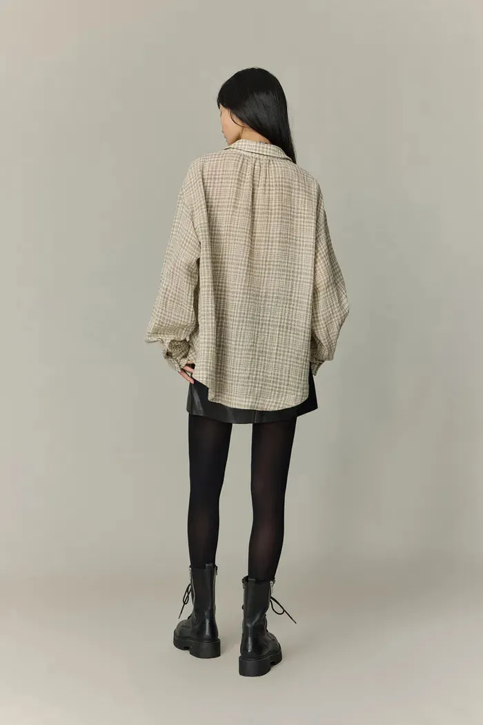 Ivy Plaid Shirt in Wool sold by Fabrique product image thumbnail 5