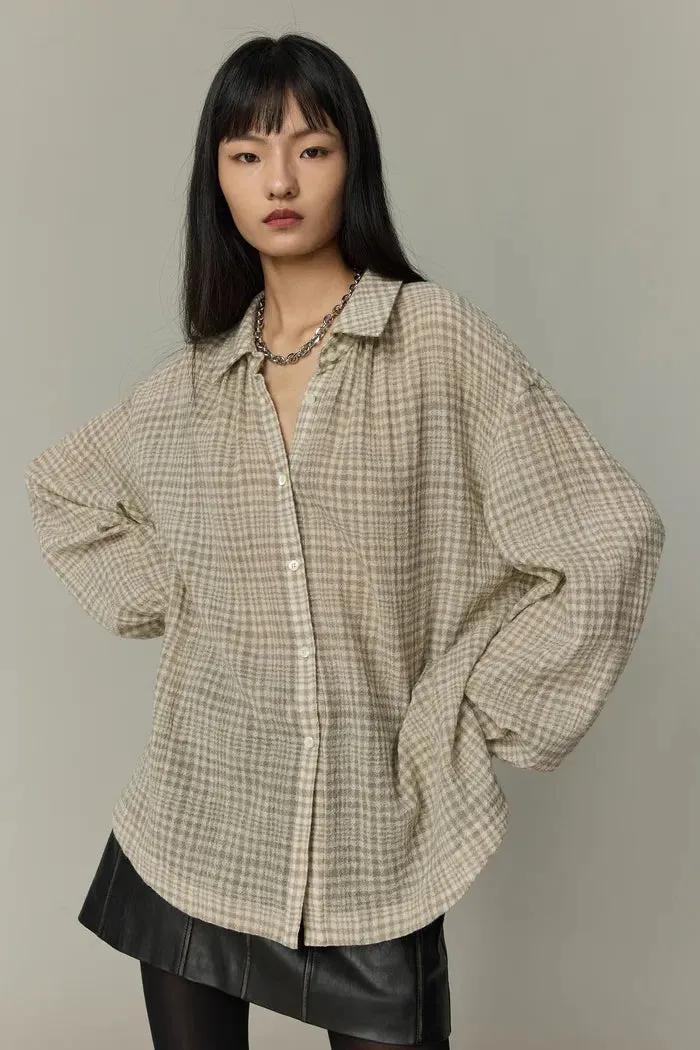 Ivy Plaid Shirt in Wool sold by Fabrique product image thumbnail 2