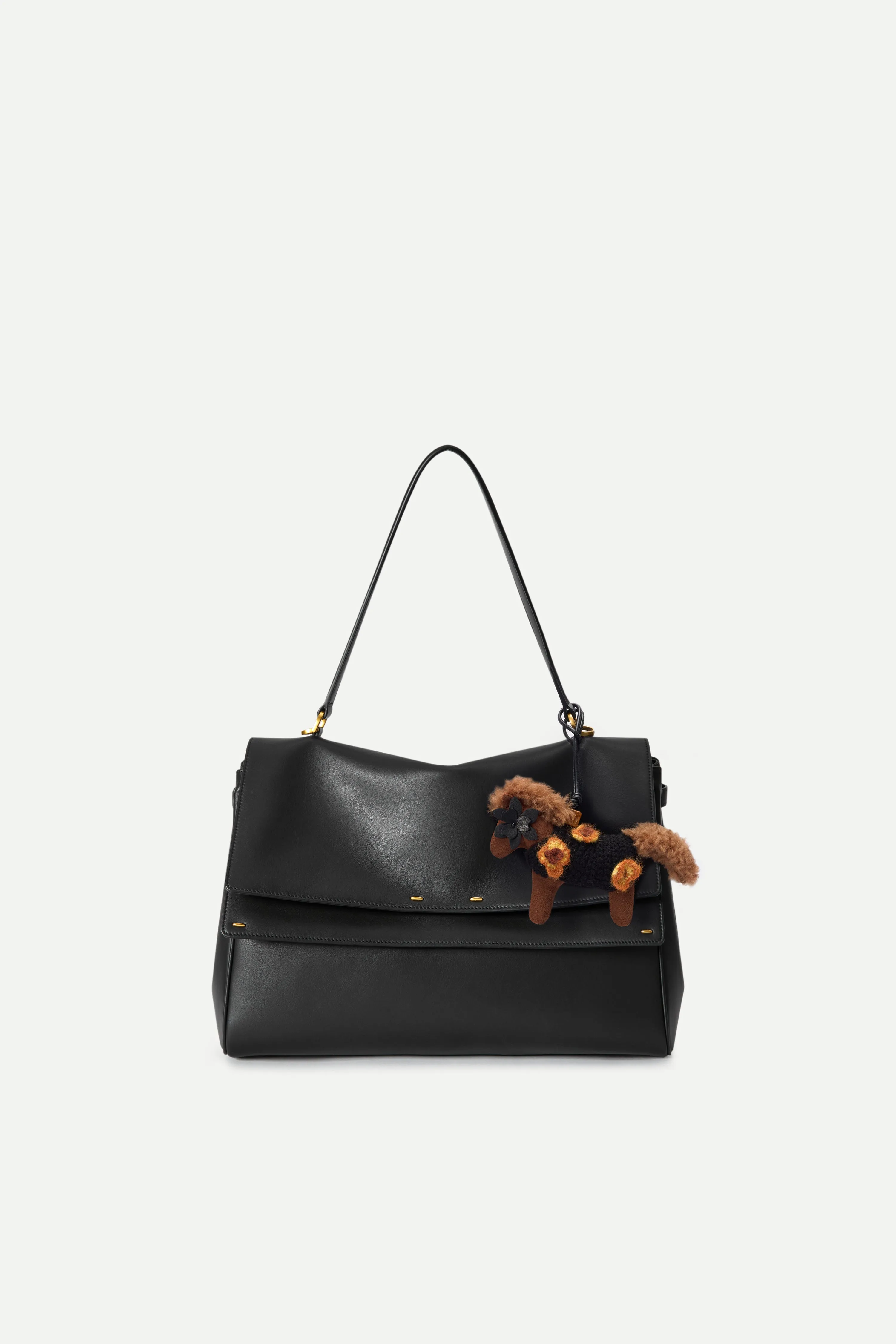 Pegasus with Flower Eye Crochet Bag Charm sold by Fabrique product image thumbnail 4