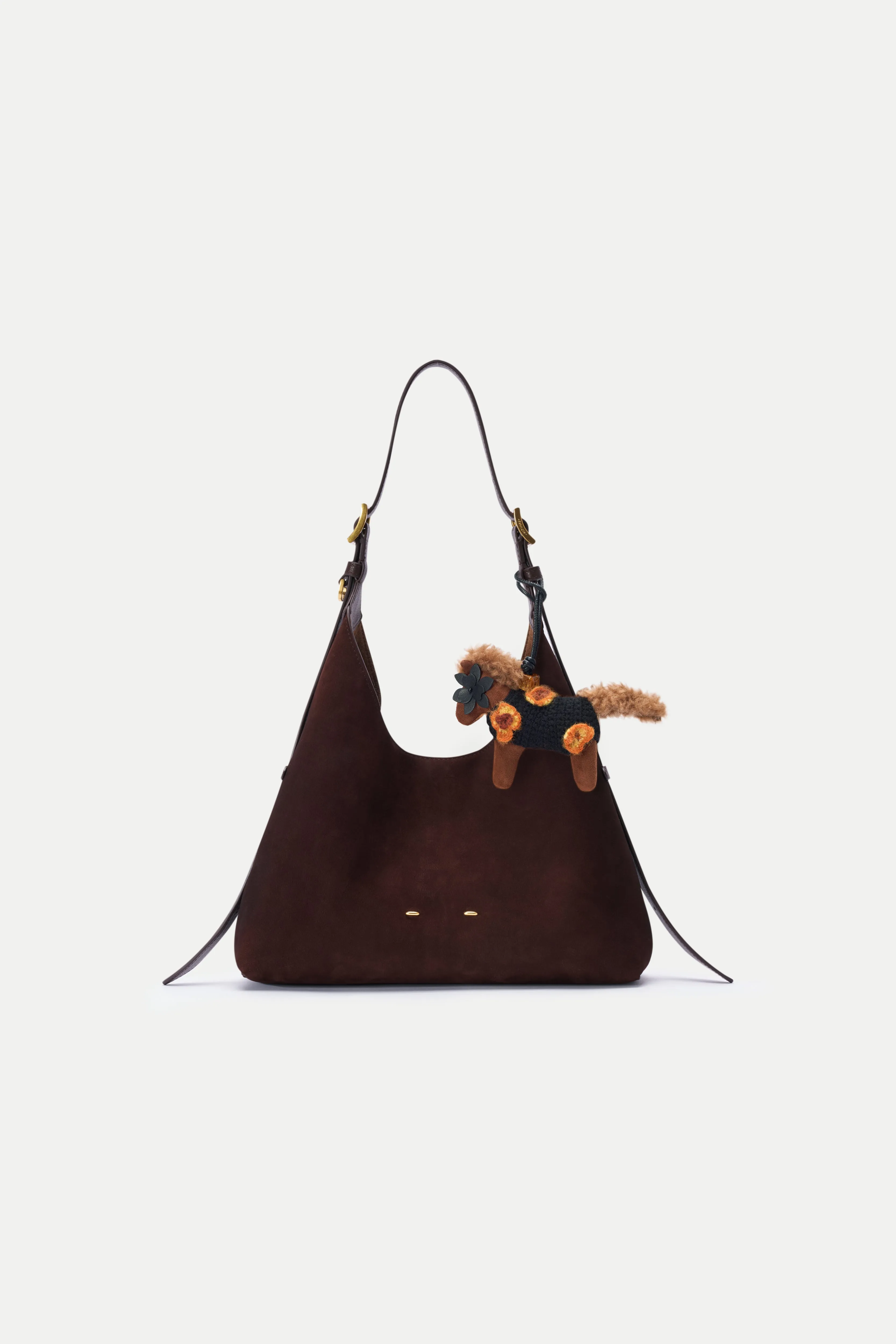 Pegasus with Flower Eye Crochet Bag Charm sold by Fabrique product image thumbnail 5