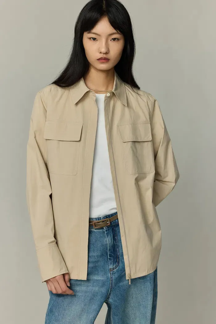 Adeline Shirt in Cotton Twill sold by Fabrique product image thumbnail 2