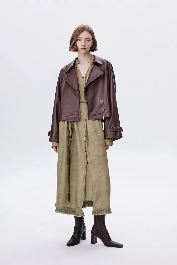 Fred Short Jacket in Eco Leather sold by Fabrique product image thumbnail 4