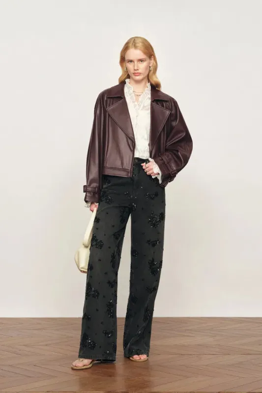 Fred Short Jacket in Eco Leather made by Fabrique