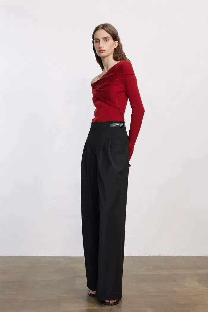 Venus Convertible Off Shoulder Long Sleeve Top sold by Fabrique product image thumbnail 3