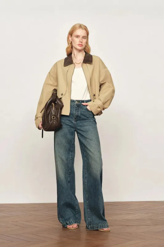 Dnipro Lightweight Utility Jacket in Cotton Twill sold by Fabrique