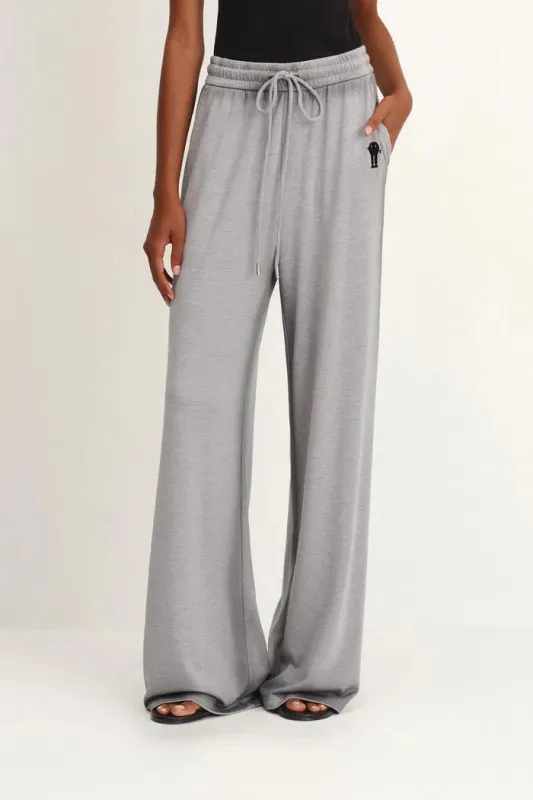 My Mr. Shadow Hand Sprayed Edges Drawstring Sweatpants in Modal-Acetate made by Fabrique