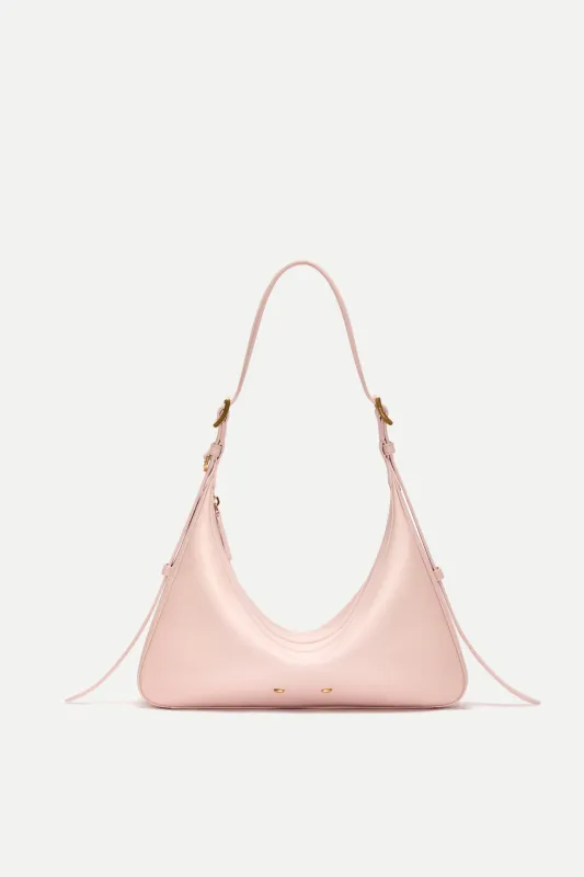 Navigli Shoulder Hobo Bag in Nappa Calfskin made by Fabrique