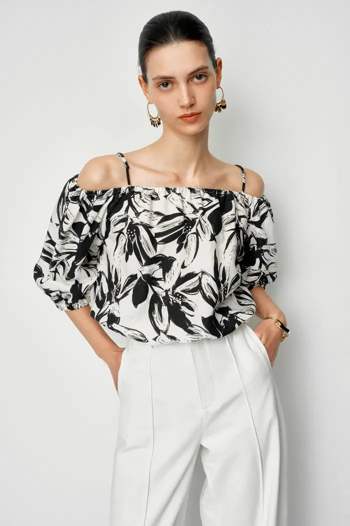 Samira Adjustable Strap Top and Maxi Skirt Matching Set in Linen sold by Fabrique product image thumbnail 4