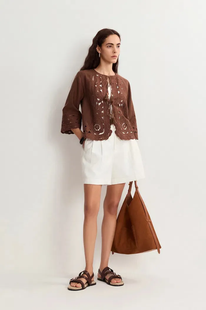 Amalia Openwork Blouse and Skirt Matching Set sold by Fabrique product image thumbnail 5