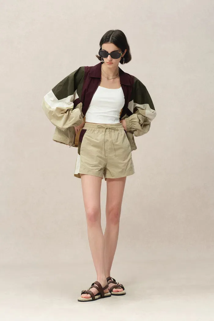 Trea Tracksuit Jacket and Track Shorts Set in Water Resistant Nylon sold by Fabrique product image thumbnail 3