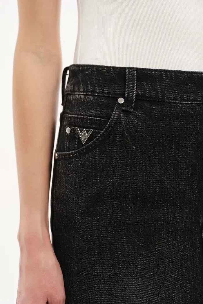 Tenebrae Midi Slit Skirt in Thin Denim sold by Fabrique product image thumbnail 4