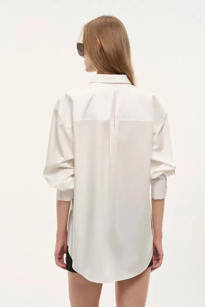 Ballad Metal Label Shirt in Cotton sold by Fabrique product image thumbnail 4