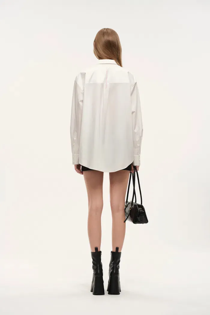 Ballad Metal Label Shirt in Cotton sold by Fabrique product image thumbnail 3