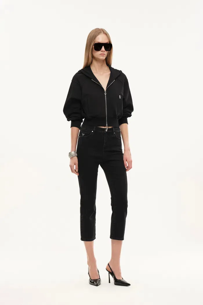 Illusion-S Crop Hoodie in Cotton sold by Fabrique product image thumbnail 3